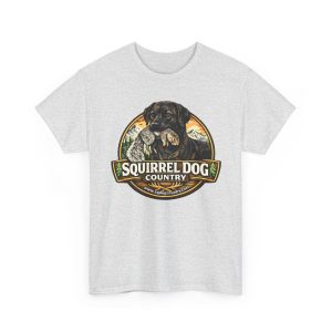 Squirrel Dog Country Tee - Brindle MTN Cur on Front