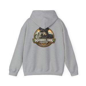 Squirrel Dog Country Hoodie — Brindle Mtn Cur on Back