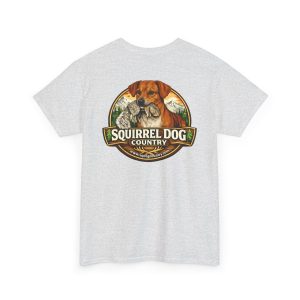 Squirrel Dog Country T-Shirt — Red Feist Logo on Back