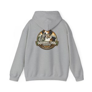 Squirrel Dog Country Hoodie — Treeing Walker on Back