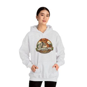 Squirrel Dog Country Hoodie — Red Feist Logo on Front