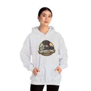 Squirrel Dog Country Hoodie — Brindle Mtn Cur on Front