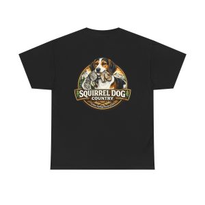 Squirrel Dog Country - Treeing Walker on Back - T-Shirt